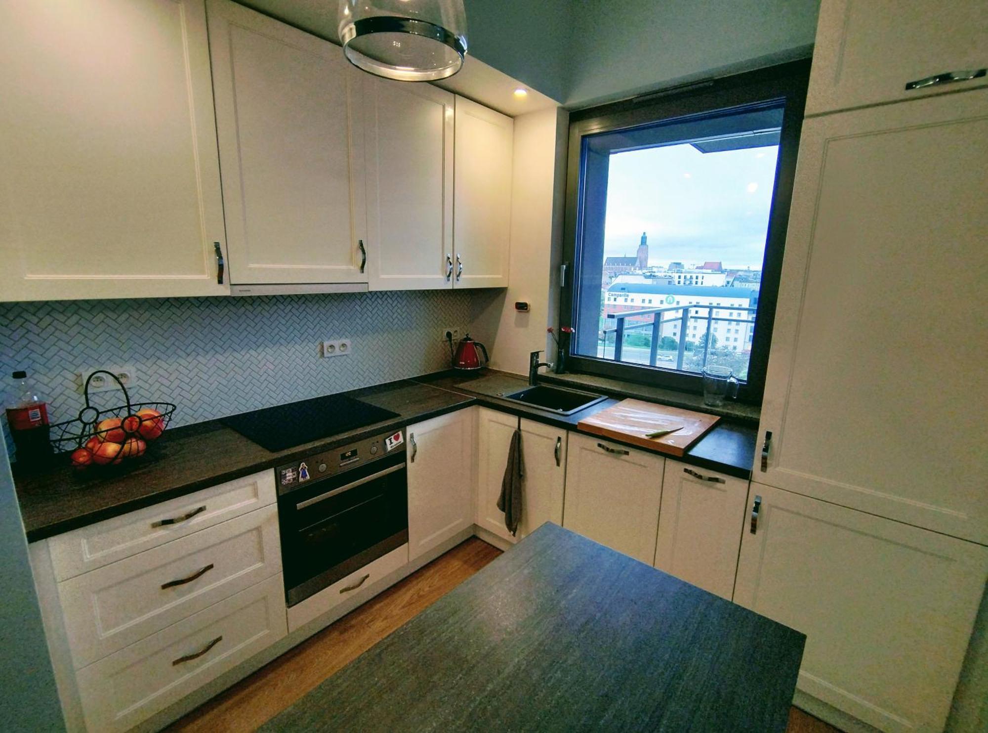 M Z Widokiem Apartman Wrocław Kültér fotó